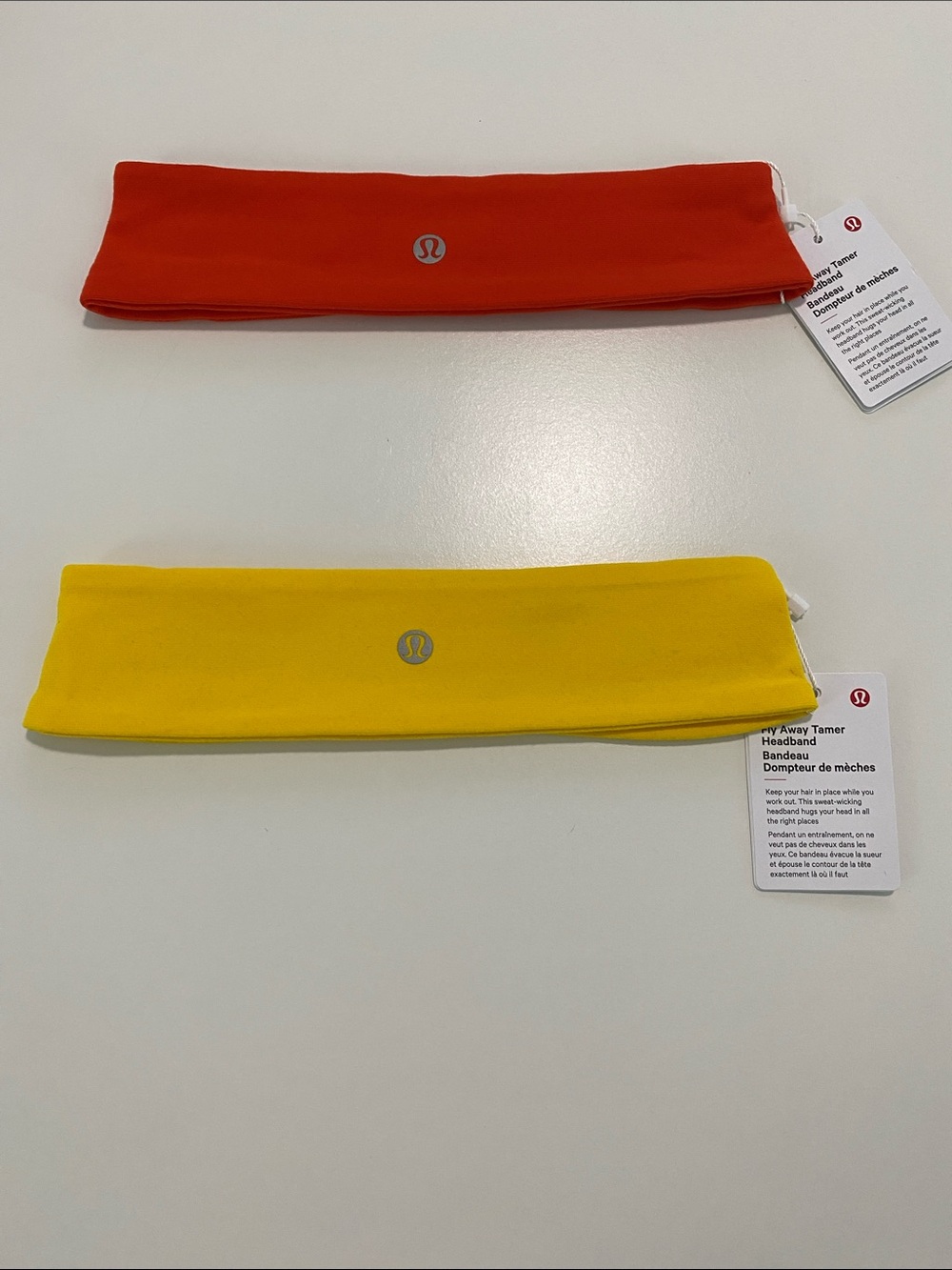 Lululemon - Set of 2 - Fly Away Tamer Headbands - NWT